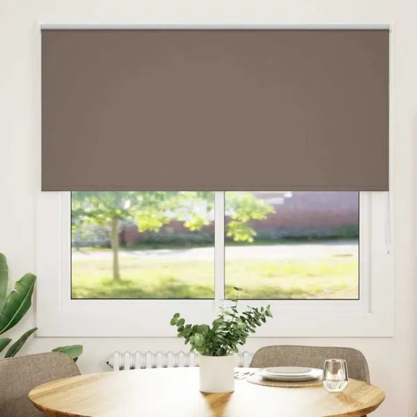 Jaluză cu role opace cafea 150x130 cm lățime material 146
