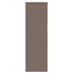 Jaluză cu role opace cafea 55×175 cm lățime țesătură 50,7 cm