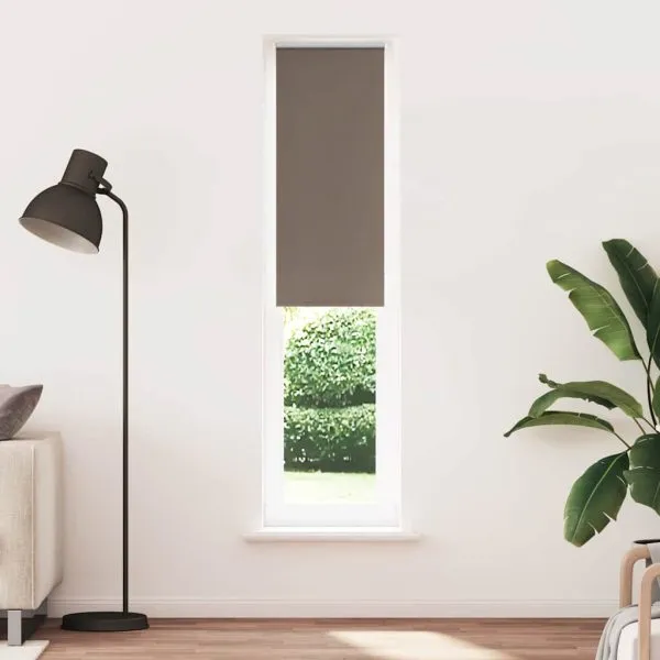 Jaluză cu role opace cafea 55×210 cm lățime țesătură 50,7 cm