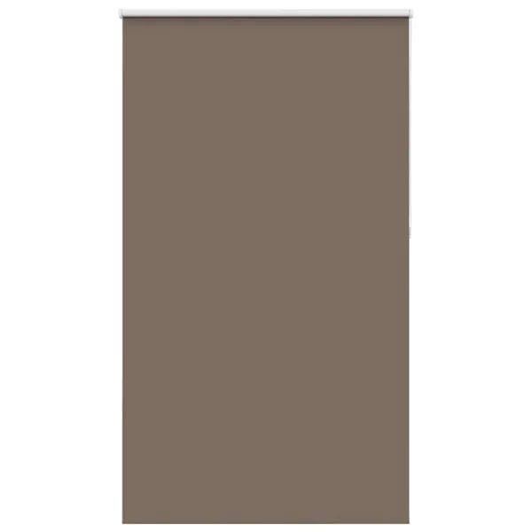 Jaluză cu role opace cafea 135×210 cm lățime țesătură 131,6 cm