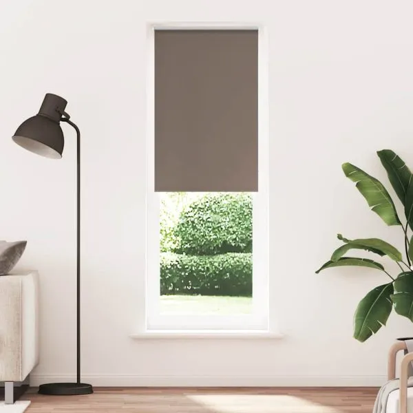 Jaluză cu role opace cafea 65×230 cm lățime material 60,7 cm