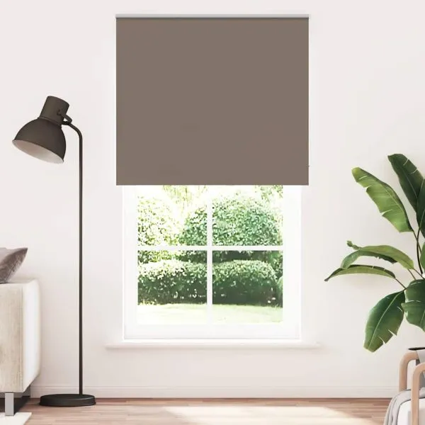 Jaluză cu role opace cafea 125×230 cm lățime material 121,6 cm