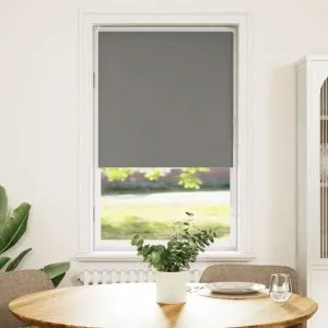 Jaluză cu role opace gri 85x150 cm lățime material 80