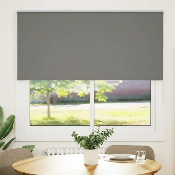 Jaluză cu role opace gri 165×175 cm Lățime material 161,6 cm