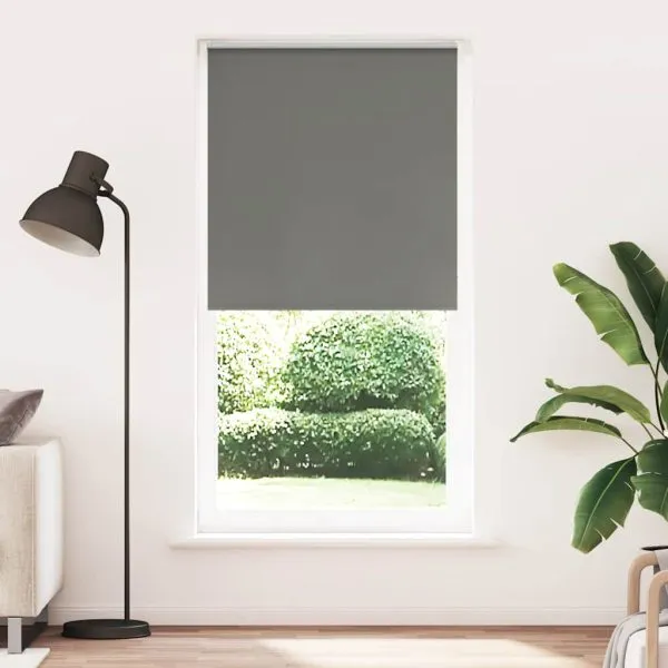 Jaluză cu role opace gri 90×210 cm Lățime material 85,7 cm