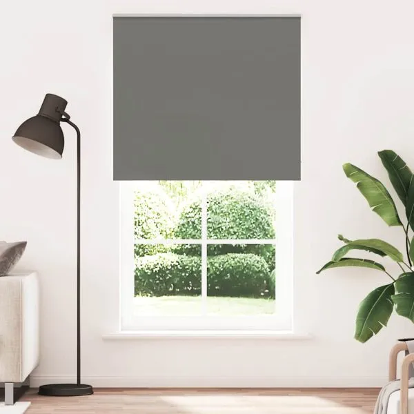 Jaluză cu role opace gri 140×230 cm Lățime material 136,6 cm