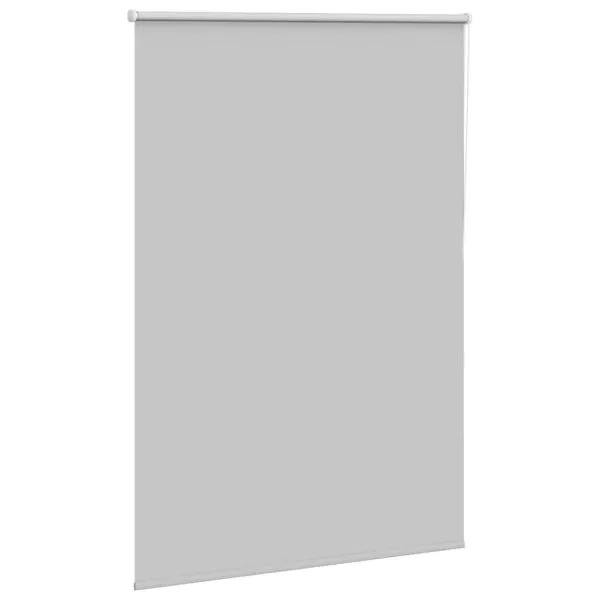 Jaluză cu role opace gri deschis lățime material 100,7 cm