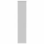 Jaluză cu role opace gri deschis lățime material 40,7 cm