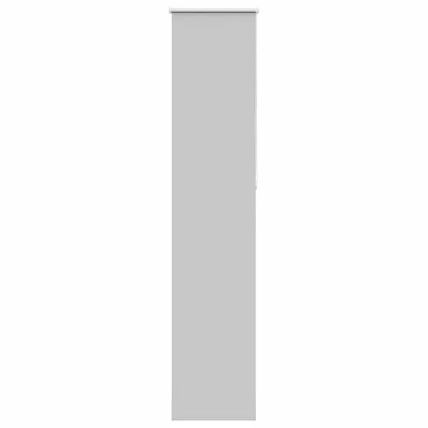 Jaluză cu role opace gri deschis lățime material 40,7 cm