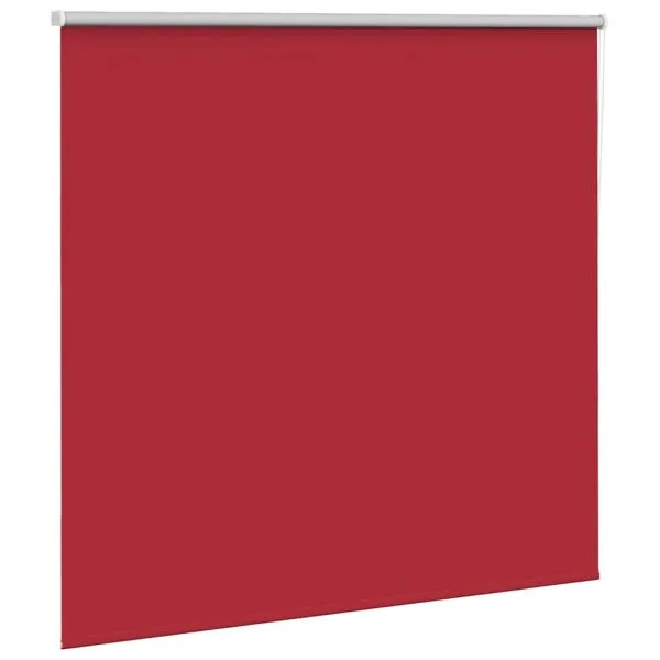 Jaluză cu role opace Roșu 160×130 cm lățime material 156,6 cm