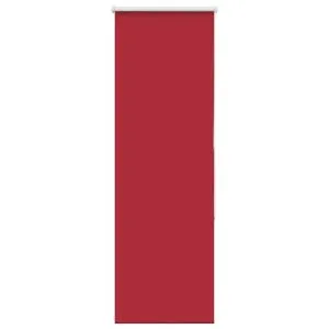 Jaluză cu role opace Roșu 60×150 cm lățime material 55,7 cm