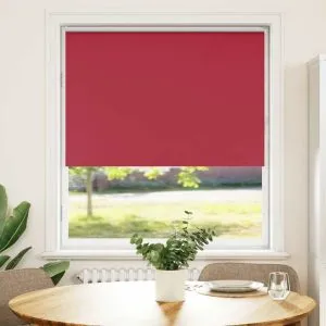Jaluză cu rolă opaca Roșu 105×150 cm Latime material 100,7 cm