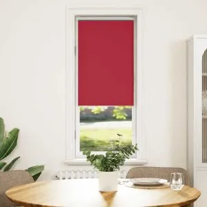 Jaluză cu role opace Roșu 45×175 cm lățime material 40,7 cm
