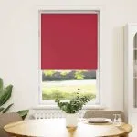 Jaluză cu role opace Roșu 85×175 cm lățime material 80,7 cm
