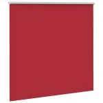 Jaluză cu role opace Roșu 165×175 cm Lățime material 161,6 cm