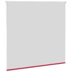 Jaluză cu role opace Roșu 165×175 cm Lățime material 161,6 cm