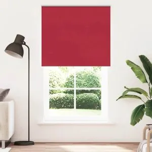 Jaluză cu role opace Roșu 120x210 cm Lățime material 116