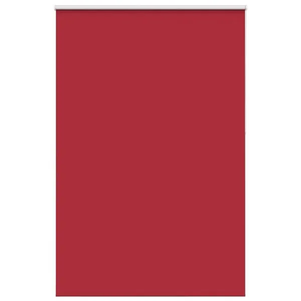 Jaluză cu role opace Roșu 165×210 cm Lățime material 161,6 cm