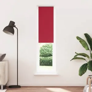 Jaluză cu role opace Roșu 60×230 cm lățime material 55,7 cm
