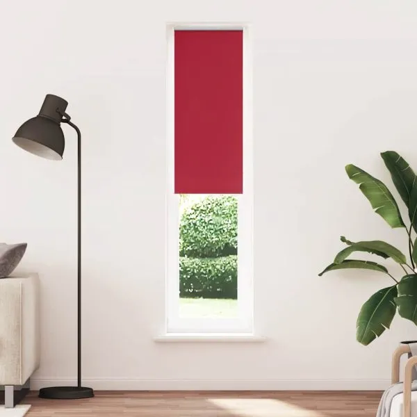 Jaluză cu role opace Roșu 60×230 cm lățime material 55,7 cm