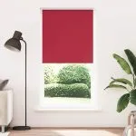 Jaluză cu rolă opaca Roșu 105×230 cm Latime material 100,7 cm