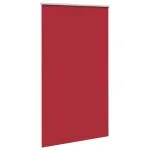 Jaluză cu role opace Roșu 120×230 cm Lățime material 116,6 cm