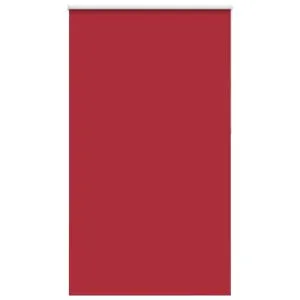 Jaluză cu role opace Roșu 130×230 cm Lățime material 126,6 cm