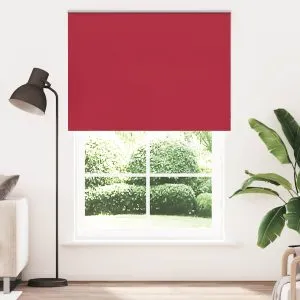 Jaluză cu role opace Roșu 165×230 cm Lățime material 161,6 cm
