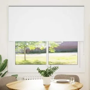 Jaluză cu role opace alb 165×130 cm Lățime material 161,6 cm