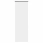 Jaluză cu role opace alb 45×150 cm lățime material 40,7 cm