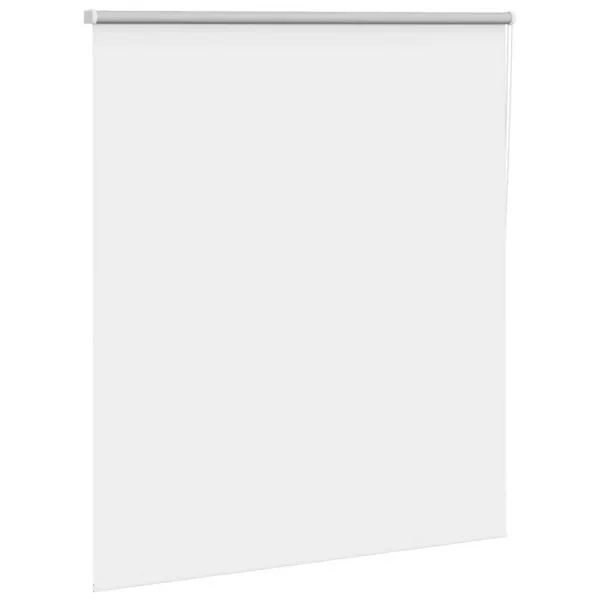 Jaluză cu role opace alb 120×175 cm lățime material 116,6 cm