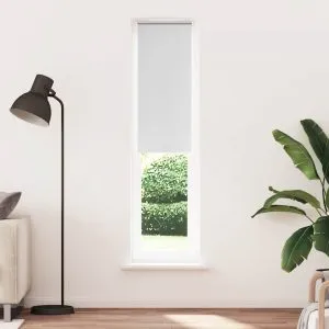Jaluză cu role opace alb 60×230 cm lățime material 55,7 cm