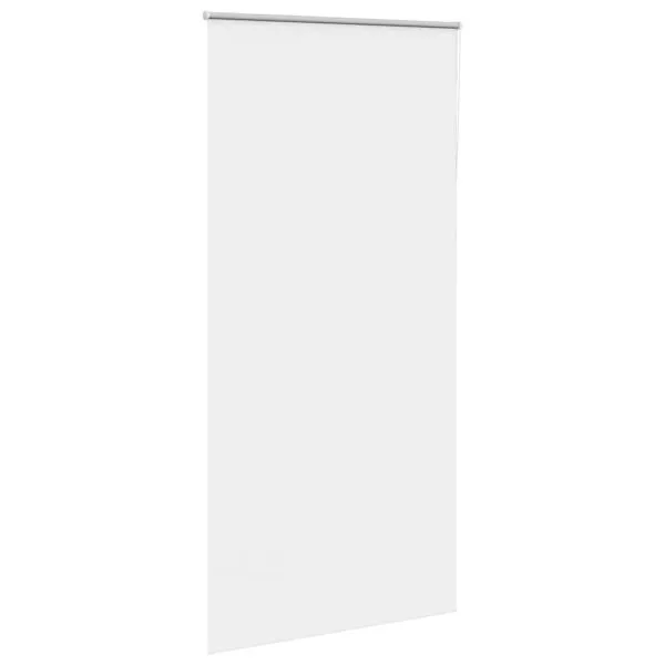 Jaluză cu role opace alb 90×230 cm Lățime material 85,7 cm