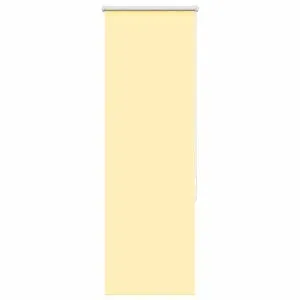 Jaluză cu role opace galben 40×130 cm lățime material 35,7 cm