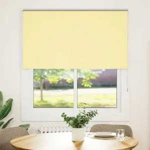 Jaluză cu role opace galben 120×130 cm Lățime material 116,6 cm