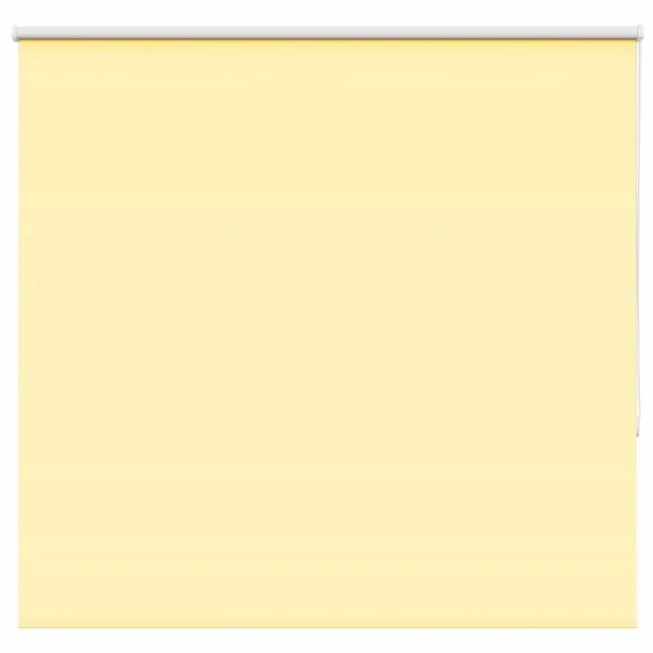 Jaluză cu role opace galben 145×130 cm Lățime material 141,6 cm