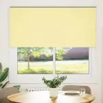 Jaluză cu role opace galben 145×130 cm Lățime material 141,6 cm