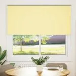 Jaluză cu role opace galben 155×130 cm Lățime material 151,6 cm