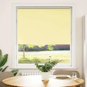 Jaluză cu role opace galben 95×150 cm Lățime material 90,7 cm