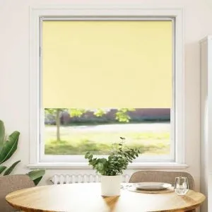 Jaluză cu role opace galben 110×150 cm Lățime material 105,7 cm