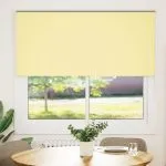 Jaluză cu role opace galben 155×150 cm Lățime material 151,6 cm