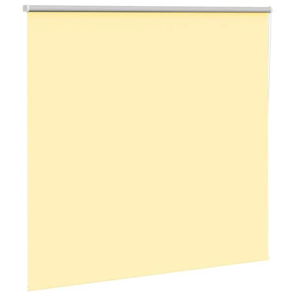 Jaluză cu role opace galben 155×150 cm Lățime material 151,6 cm