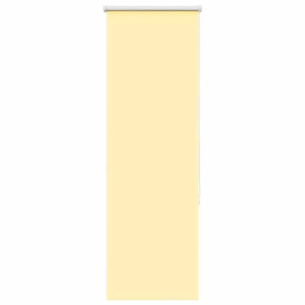 Jaluză cu role opace galben 50×175 cm lățime material 45,7 cm
