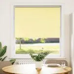 Jaluză cu role opace Galben 95×175 cm Lățime material 90,7 cm