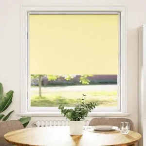 Jaluză cu role opace Galben 95×175 cm Lățime material 90,7 cm