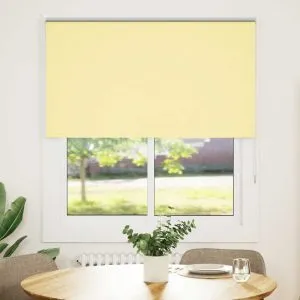 Jaluză cu role opace Galben 120×175 cm Lățime material 116,6 cm