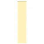 Jaluză cu role opace Galben 60×210 cm lățime material 55,7 cm