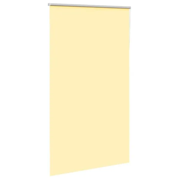 Jaluză cu role opace Galben 130×210 cm Lățime material 126,6 cm