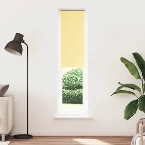 Jaluză cu role opace galben 55×230 cm lățime material 50,7 cm