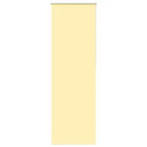 Jaluză cu role opace galben 75×230 cm lățime material 70,7 cm